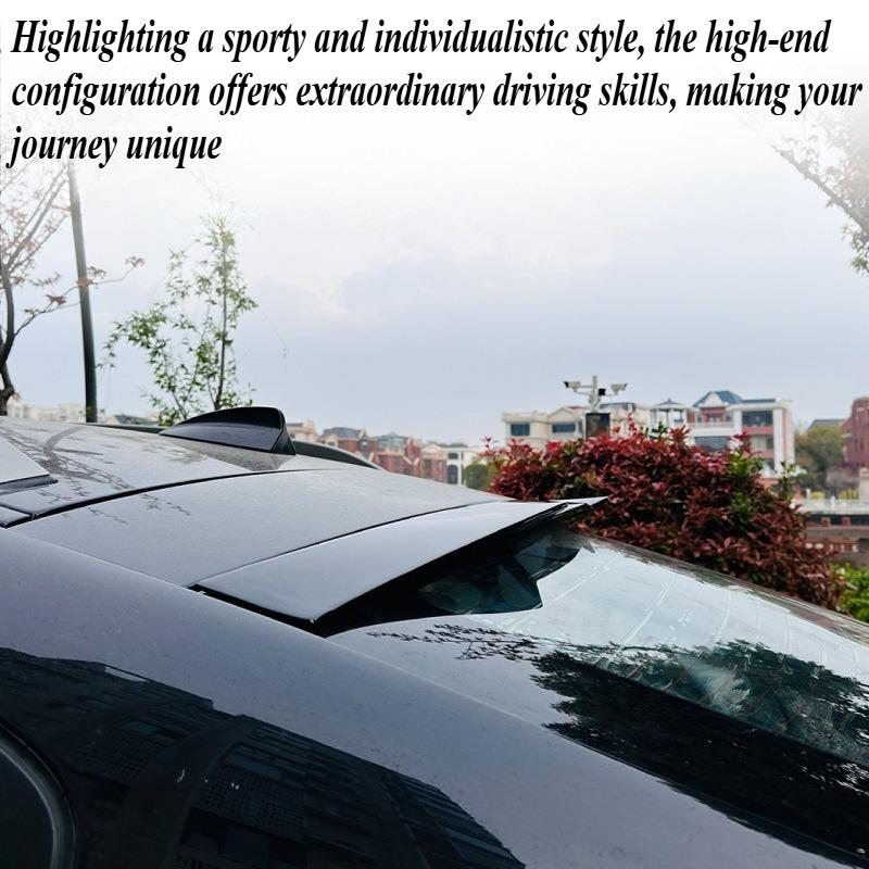 For BMW X6 E71 E72 2008-2014 Roof Spoiler Rear Wing Super Sport Style Easy Installation Exterior Styling Upgrade Body Kit Parts