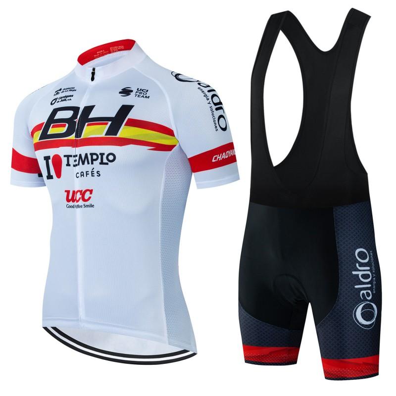 Mens Cycling Jersey Set Breathable Short Sleeve Road Mountain Bike Riding Gear