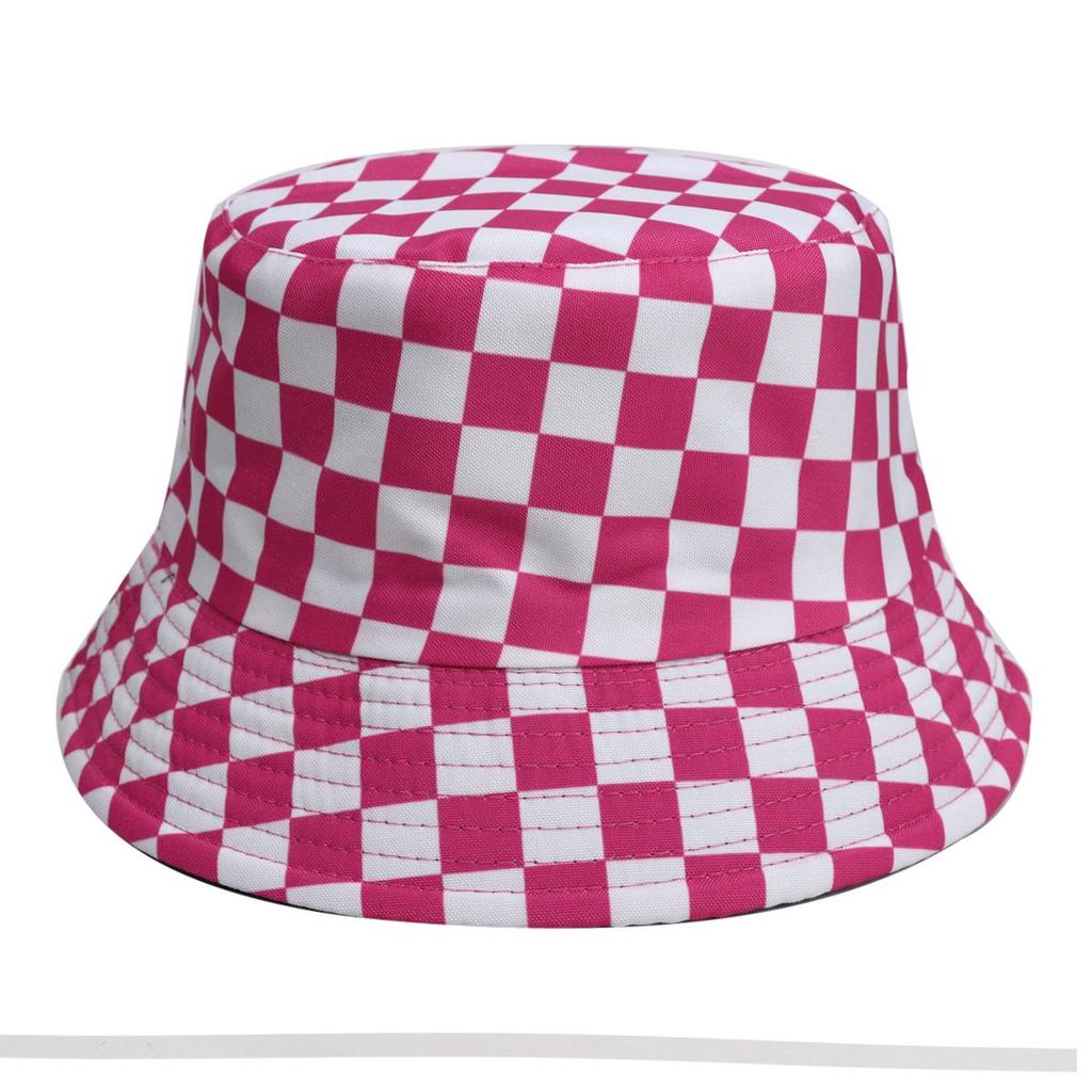 Unisex Double-Sided Bucket Hat - Spring/Summer Sun Protection, Colorful Tie-Dye Hip Hop Style