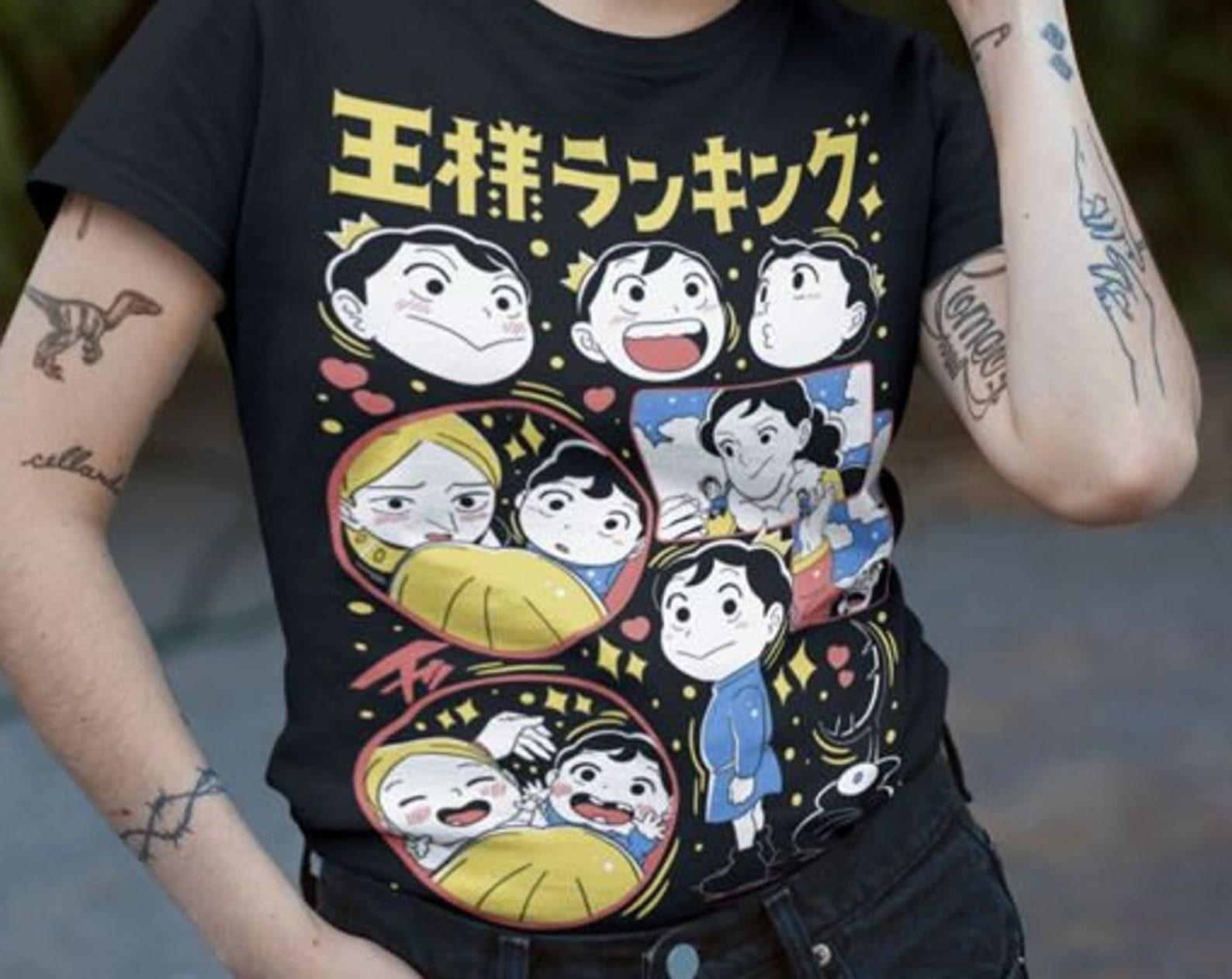 Unisex Bojji ,Ousama Ranking Shirt ,Ranking of Kings Shirt L