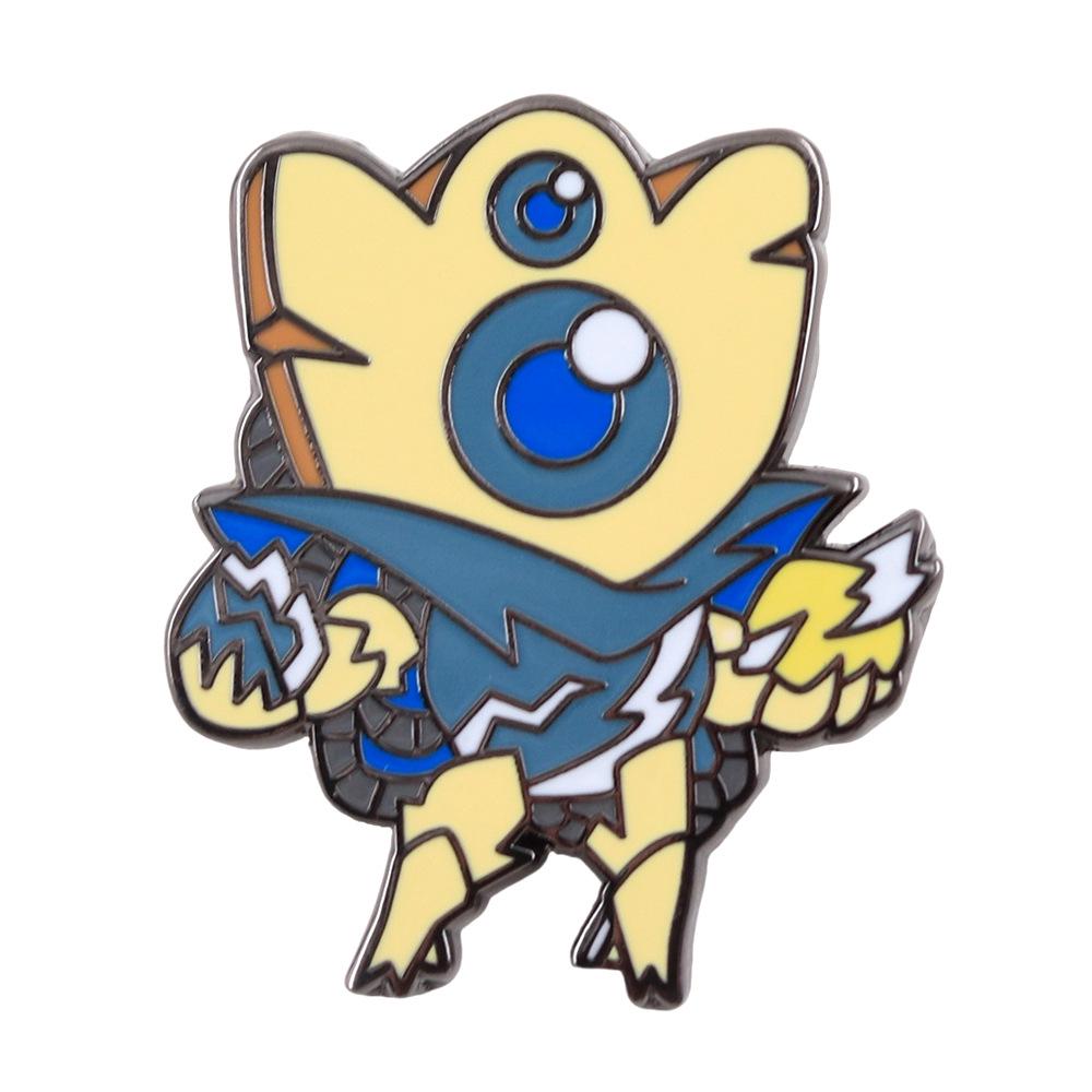 Spire Slayer Enamel Pin: Cute Character Badge for Card Strategy Adventure Game