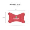 Car Headrest Memory Foam Neck Pillow Auto Accessories For Skoda Octavia A5 A6 Mk3 Fabia Kamiq Kodiaq Karoq Yeti Rapid Vrs Superb ulsh63