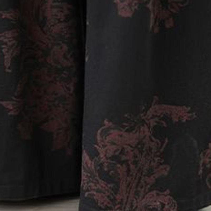 Hose für Damen Elastische Hohe Taille Lange Hose Übergröße Verdickt Dehnbar Vielseitig Lässig Weitbeinjeans