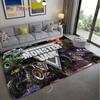 Monster Jam Truck Game Carpet for Living Room Bedroom Rug Kitchen Kids Door Unslip Floor Mat Birthday gift photography props Rug