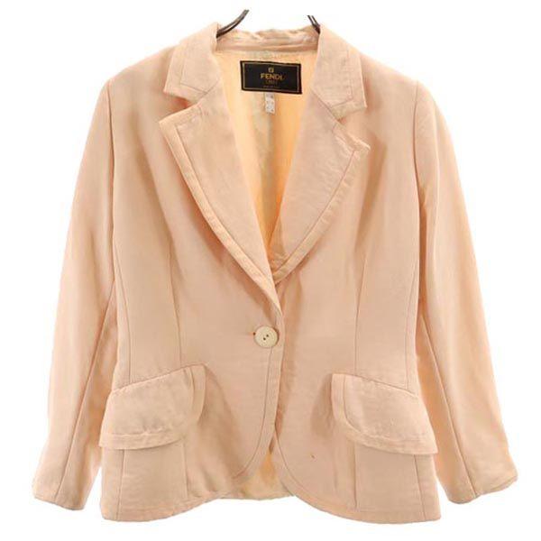 FENDI tailored jacket 44 salmon pink Women Used