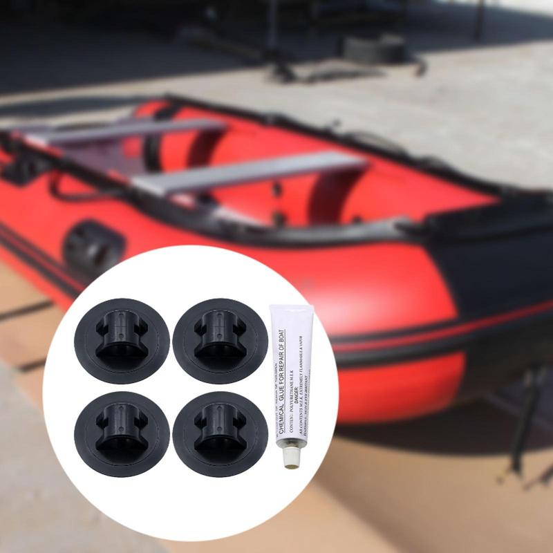 Aufblasbares Boot Motor Befestigungshalter Schnalle Nylon Montagekit für Kajak Spiegelhalterung Außen Zubehör