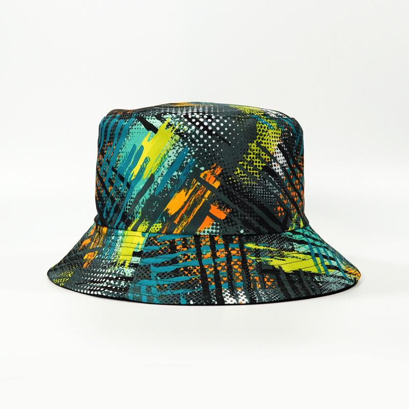 2023 Custom Sublimation Printing Double-Sided Bucket Hat All Over Printing Reversible Bucket Hats
