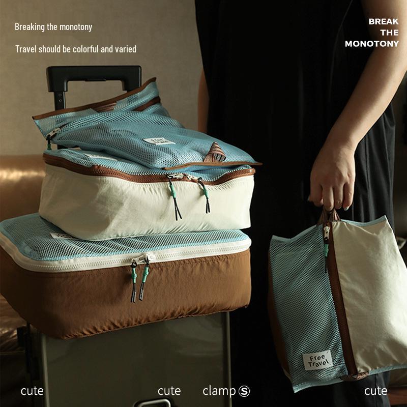 Travel Mesh Organizer Bags for Clothing, Shoes, Underwear & Personal Belongings