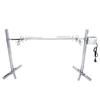 Rotisserie Kit for Barbecue Stainless Steel Spit Rod Meat Forks with Electric Motor