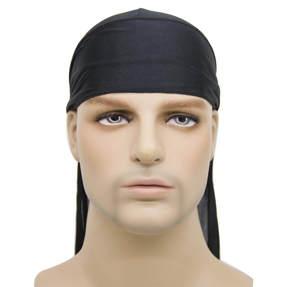Elastizität Baotou Kappe Haarbänder Simulation Seidiges Durag Langes Ende Piratenhut Stirnband Turban Für Kinder Kind Band Zubehör