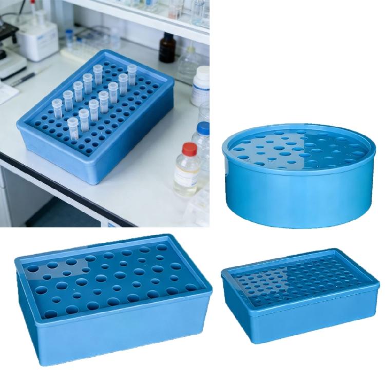 Ruimtebesparende Laboratorium Centrifugebuis Opslag Vriezerbox Container Ondersteunt Diverse Buisformaten En Eenvoudig Transport