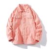 Alsidig Denimjakke til Plus Size, Unisex, til Efterår/Vinter