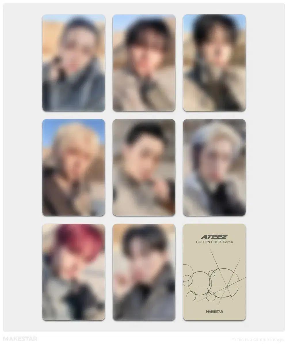 

ATEEZ Makestar Unreleased Fear Set for Sale