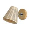 Rattan Wandleuchte Wandmontiert Wandlampe Nachttischlampe Für Flur - DD