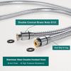 High Pressure 5 Mode RV Handheld Shower Head Water Saving Bathroom Faucet Accessories with Hose Holder