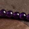 Premium Uruguay Amethyst Triple-Wrap Stacking Bracelet | Long Boho-Chic Meditation Prayer Beads Spiritual Tranquility Gift