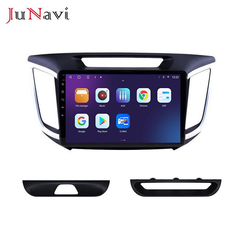 Modern IX25 (2015-2019) GPS Navigation System with Large Screen, Bluetooth, and Wireless CarPlay