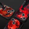 Custodia per Telefono Samurai Bushido Giapponese Per iPhone 17 16 15 Pro Max 11 12 13 14 7 8 Plus SE 2020 X XR XS Cover Morbida Nera