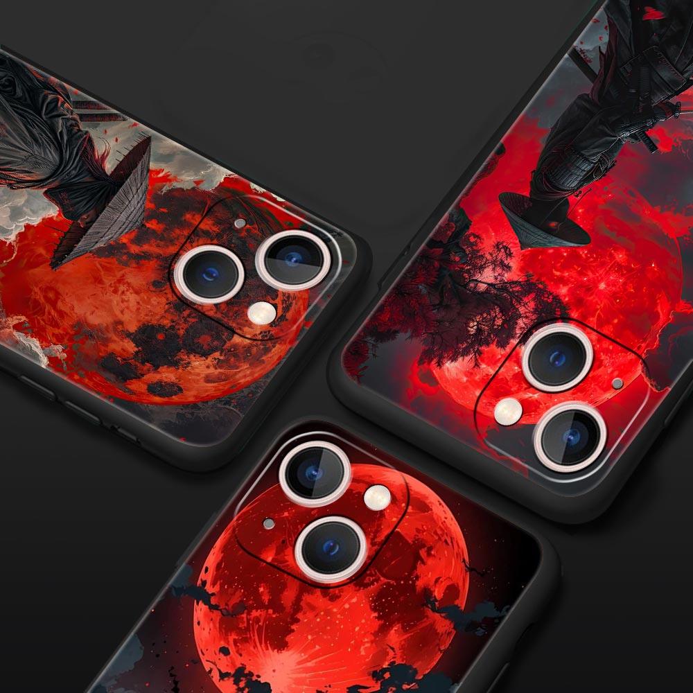 Custodia per Telefono Samurai Bushido Giapponese Per iPhone 17 16 15 Pro Max 11 12 13 14 7 8 Plus SE 2020 X XR XS Cover Morbida Nera
