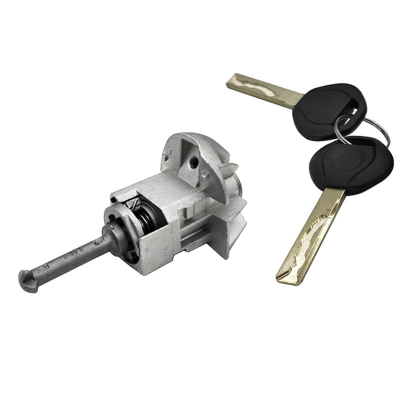 Door Lock Cylinder Assembly, With 2 Keys Replacement Accessories 51217019976 Right Front Door For 2001-2006 BMW E46 3 Series
