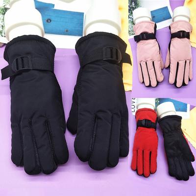 Boy Girls Ski Snowboard Windproof Gloves Children Adult Winter Snow Warm Gloves Waterproof Thicken Keep Warm Winter Must