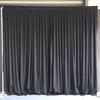 Perdea de Nuntă Opacă din Mătase de Lapte: Țesătură elastică pentru scenă și decorațiuni, Strat inferior de tifon blocator de lumină.