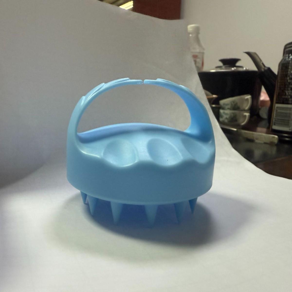 Temu Silicone Scalp Massage Brush Comb