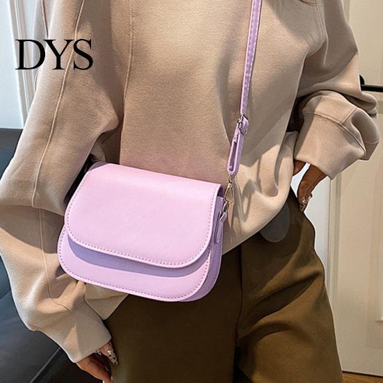 Exquisite Stitching Bag Women PU Leather Shoulder Stylish Satchel with Detachable & Adjustable Purse Strap Crossbody Saddle for Commuting Dating Party