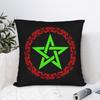 Morocco Moroccan African Vintage Flag Pillowcase Polyester Cushion Cover Decorative  Throw Pillow Case Cover Home Zipper 4545cm