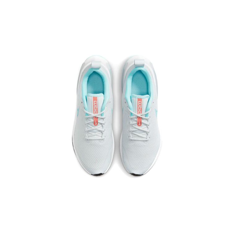 Nike Air Zoom Arcadia Synthetic Leather Comfortable Fabric Non-Slip Wear-Resistant Breathable Low-Top Running Shoes Kids sneaker White Blue CK0715-014