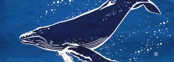 

Крашение Полотенце для рук Анбо Настоящий крашеный хлопок Токуока Сделано в Японии 35 см x 100 см Кит 100% синий