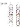 Vertical Headband Storage Girl Holder Organizer 24-Slot Hanging Hairband Rack High-Density Elastic Hair Hoop Display Stand