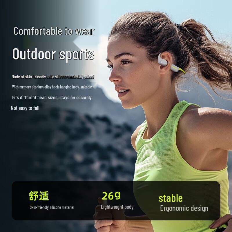 Lanston AirWave Pro Open-ear Bone Conduction Sports Headphones
