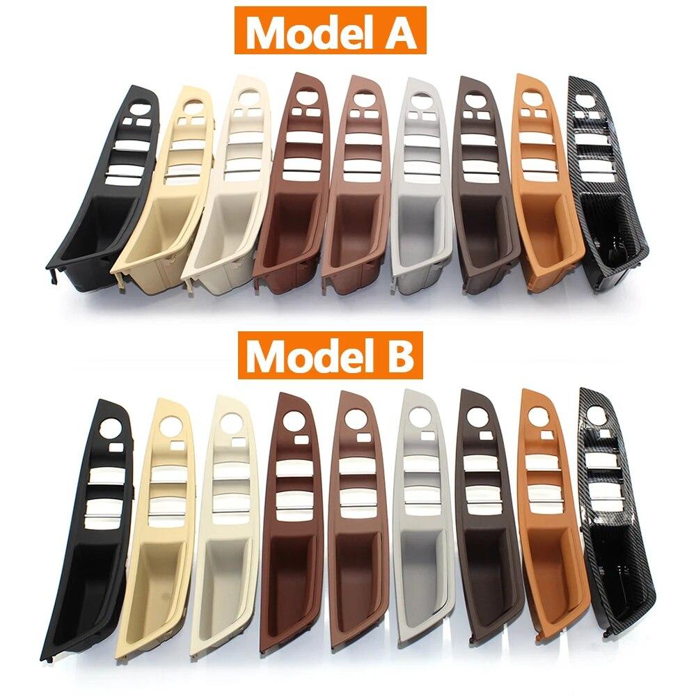 LHD Interior Car Front Left Right Armest Cover Panel Door Handle Assembly For BMW 5 Series F10 F11 523i 525i 528i 530i 535i 540i