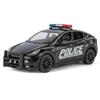 1/24 Tesla Model Y SUV Alloy Police New Energy Car Model Diecasts Metal Off-road Vehicles Car Model Sound and Light Childrens Toy Gift