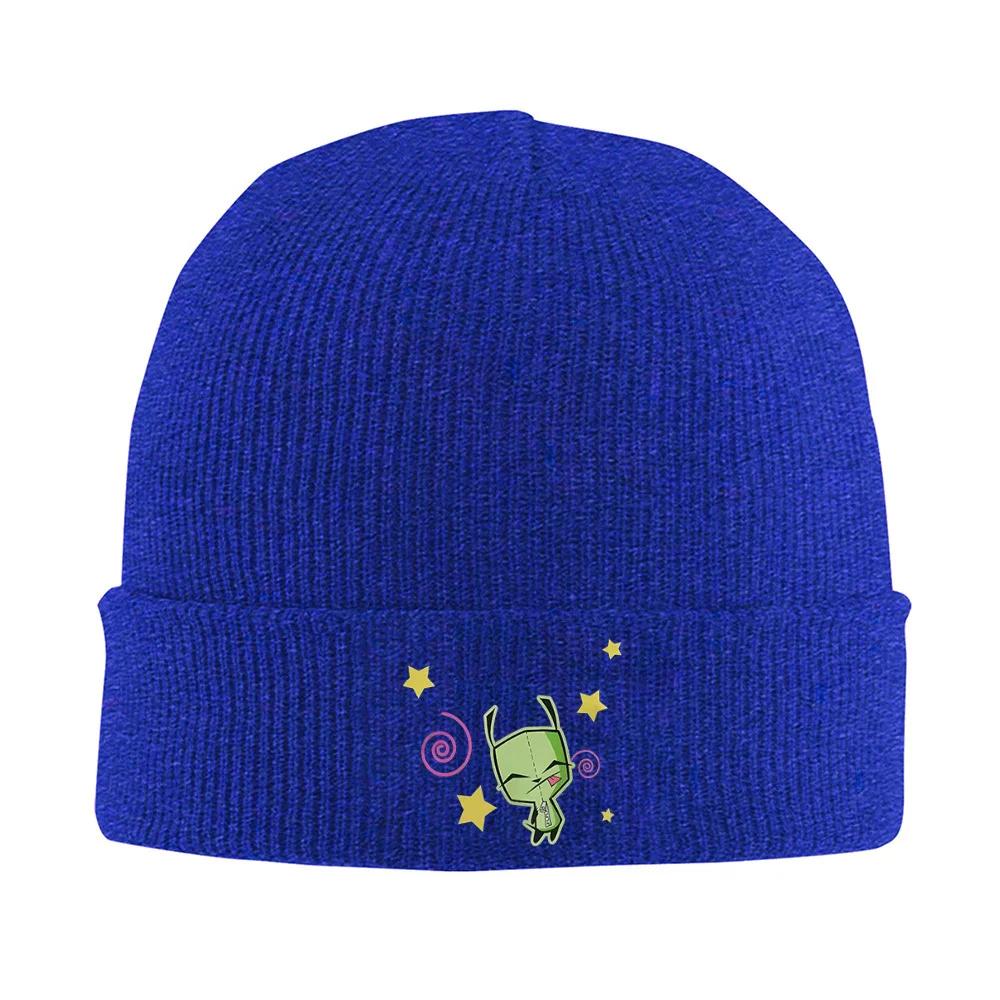Alien characterstarspink spiral shapefunny Unisex Women Unisex Knitted Hat Beanie Pullover Cap Winter Thermal Warm Christma