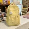 Schoolbag Fashion Pleated Drawstring Backpack New Outdoor Leisure Travel Backpack Large Capacity Fresh and Sweet Student School Bag