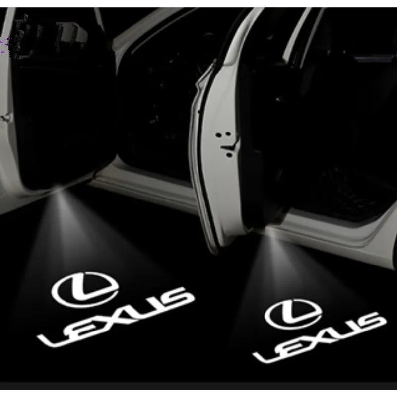 

Accessories For LEXUS ES 300H ES300H ES350 RX GX LS LX IS GS RC UX Series IS LED Car Door Interior Ghost Shadow Welcome Light
