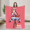 Still In Love UmaMusume Pretty Derby Flannel Blankets Autumn  Warm Soft Bedding Throws for Girls Boys Living Room Sofa Bed Cover