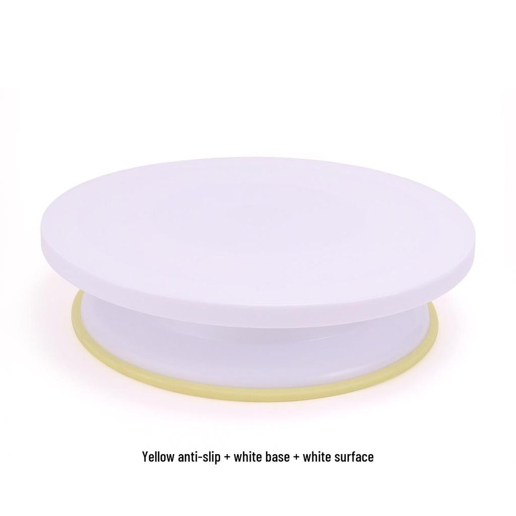 360° Rotating Cake Decorating Turntable - PP Plastic Tools for Cake Decoration