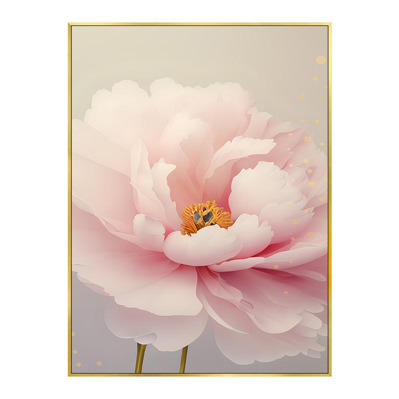 

Роскошный постер с цветущими розовыми цветами, скандинавские декоративные картины, настенная живопись на холсте, современная гостиная, домашний декор, интерьер 40x60cm No Framed