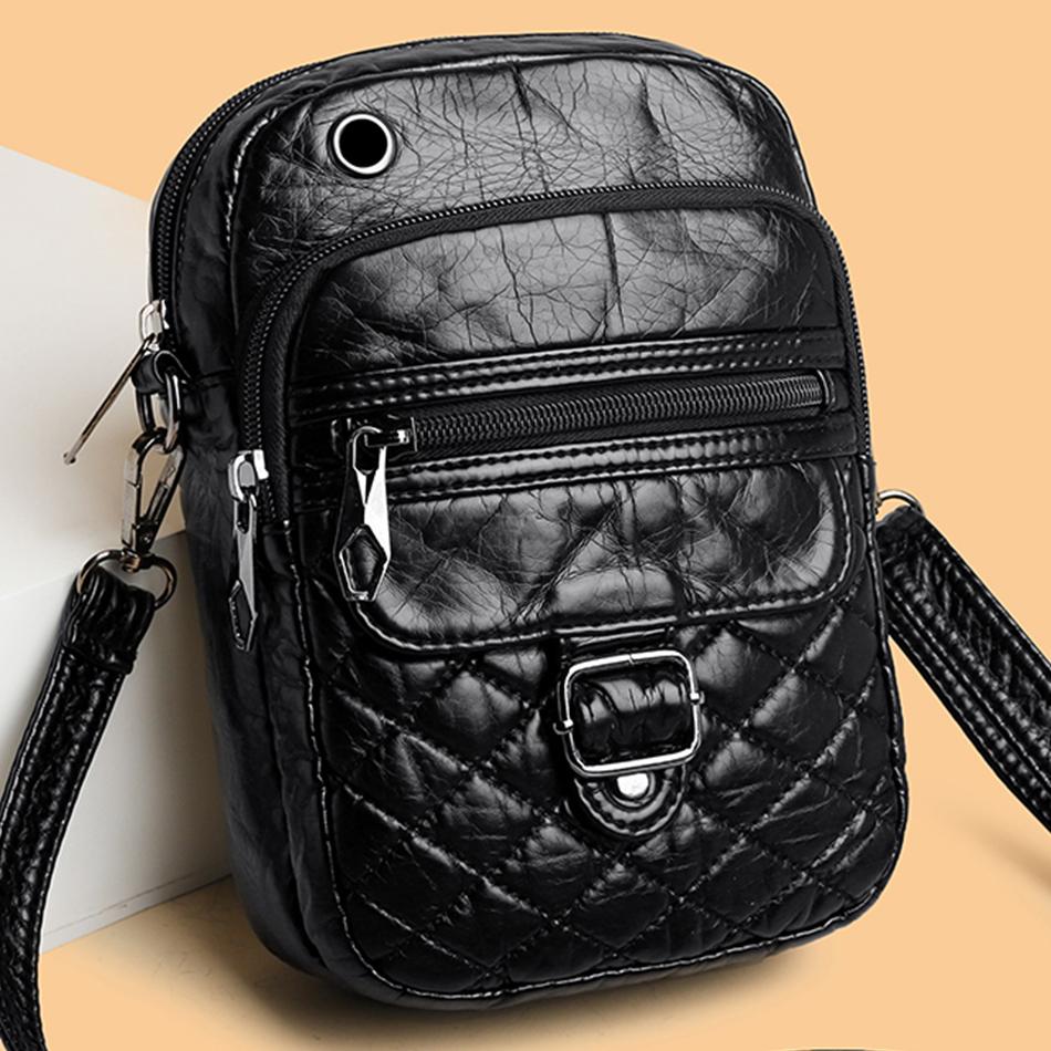 

Женские маленькие сумки на ремне для отдыха, сумки через плечо из искусственной кожи с несколькими карманами, женские кошельки и сумки Grace