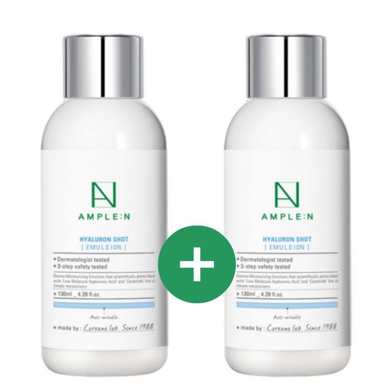 Coreana AMPLE:N Hyaluron Shot Emulsion 130ml + 130ml