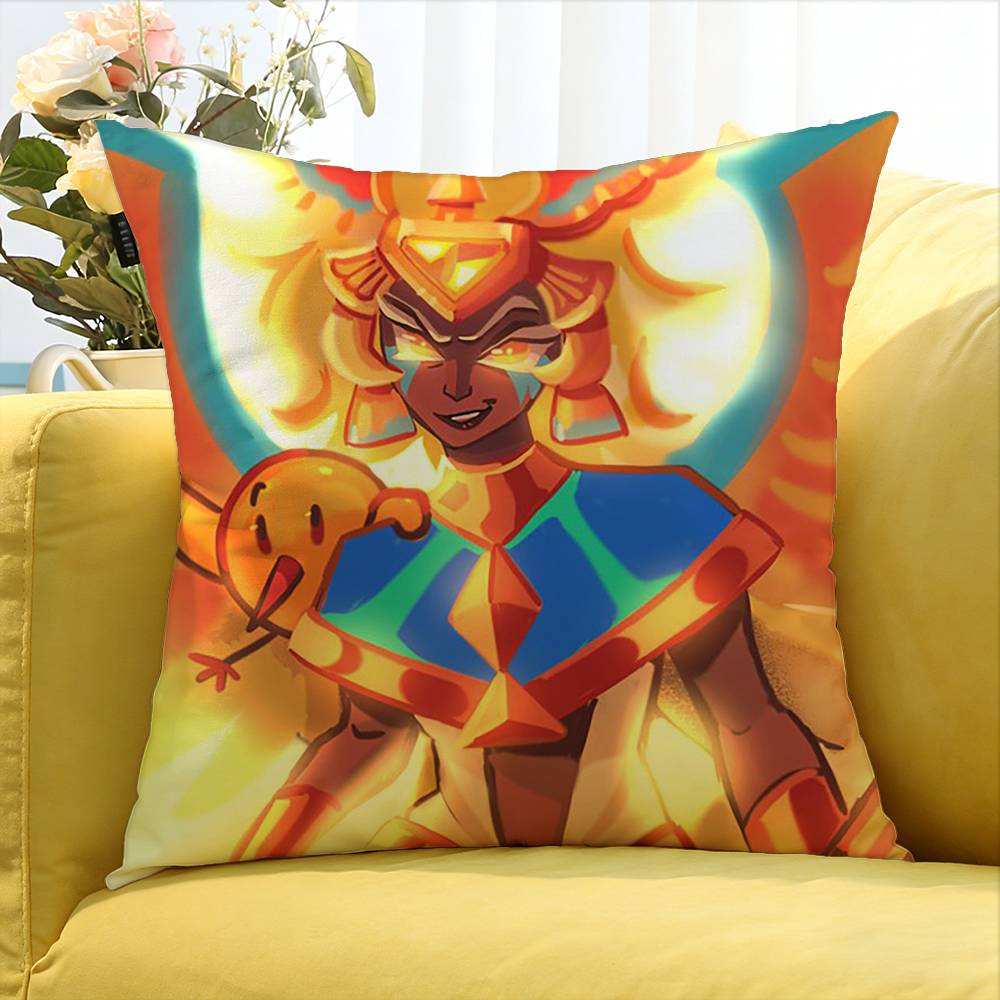 G-Golden Cheese C-Cookie Various Sizes Square Pillow Case For Car Home Bedchamber Decor