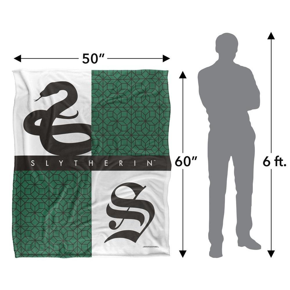 Harry Potter Slytherin Squares Blanket