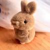Lifelike Bunny Plush Ornaments PP Cotton Bunny Plush Toy Bunny Plush Keychain  Phone Accessories