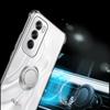 For Realme 14 5G Transparent Magnetic Ring Holder Cover for Realme 14 Pro Plus 14X 14T Lite Realme14 Shockproof Silicone TPU Airbag Cases