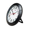 Seiko Clock Black Wall Diameter x KX241K, Analog, Radio-Controlled, Metallic, Clock/Table Clock, Dimensions 20.3cm 4.4cm