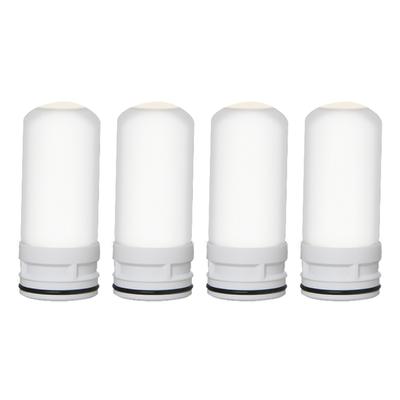 4 Pcs Replacement Ceramic Faucet Tap Water Filter Purfier Cartridge Durable Gift for Home Kitchen Housheold Easy To Use
