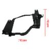 Black Headlight Mounting Brackets Support 63126936090 63126936089 Fit For BMW 5 Series E60 E61 525I 528Xi 530I Auto Accessories